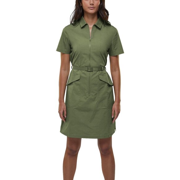 NWT VALLIER Zavel Cargo Dress - M - Juniper Green (Army Green) - Picture 2 of 6